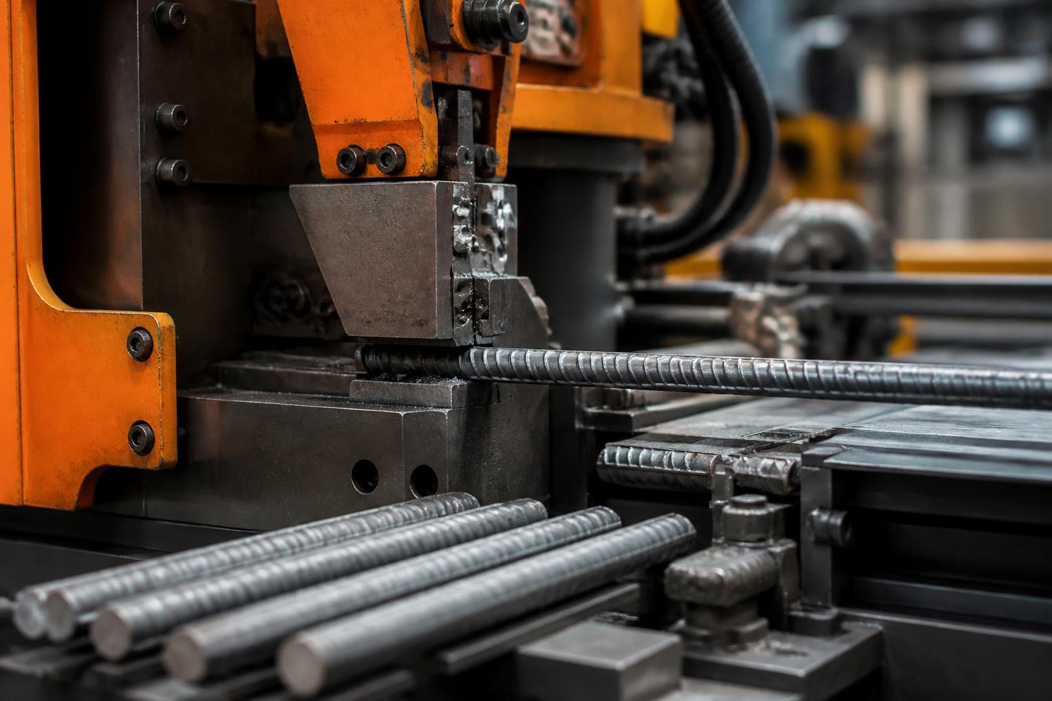 Machinepark met knip- en draadtreklijnen